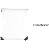 Verve Drawstring Bag in White