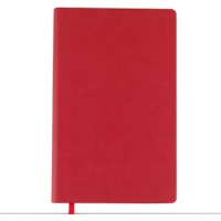 Fashion Notebook A5 in Red/Grey
