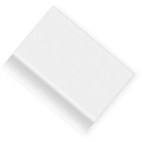 Book Shaped Eraser in White