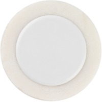 Snap Eraser Circular in White