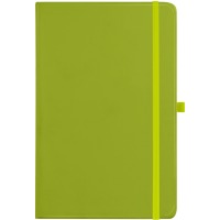 Mood Notebook - Coloured in Lime Green